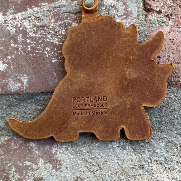 Portland Leather Goods Jasper Dino Tassel Bag Charm - Picture 4 of 7